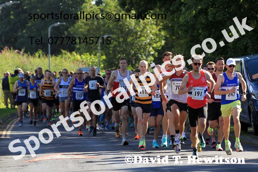Tynedale Jelly Tea 10 Mile Road Race, Ovingham, Northumberland, Sunday, Aug. 21st. Photo: David T. Hewitson/Sports for All Pics